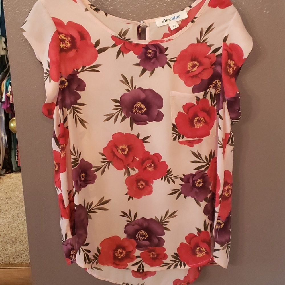 Floral blouse